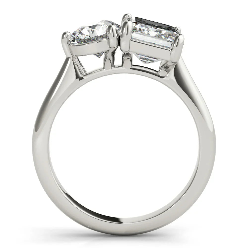 Toi et Moi Setting Ring