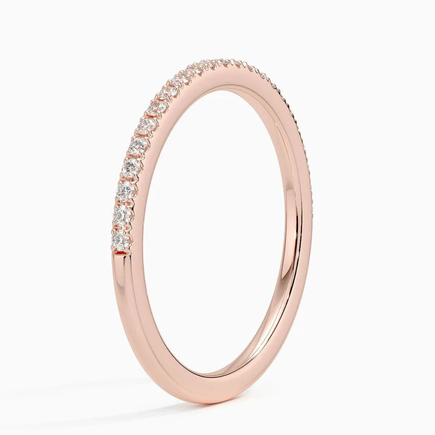 Half Eternity Diamond Band