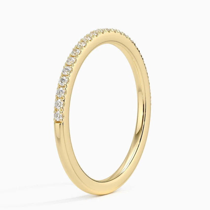 Half Eternity Diamond Band
