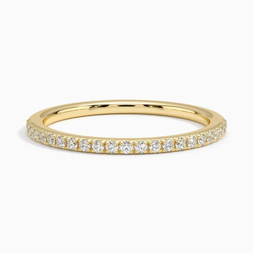 Half Eternity Diamond Band