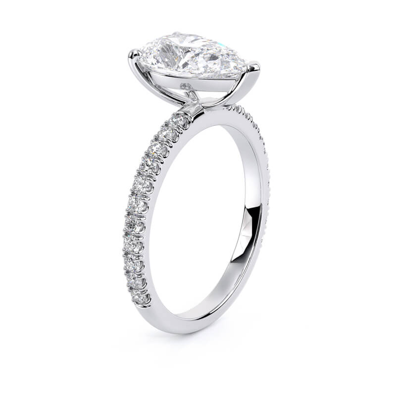 Nova Pear Setting Ring
