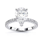 Nova Pear Setting Ring