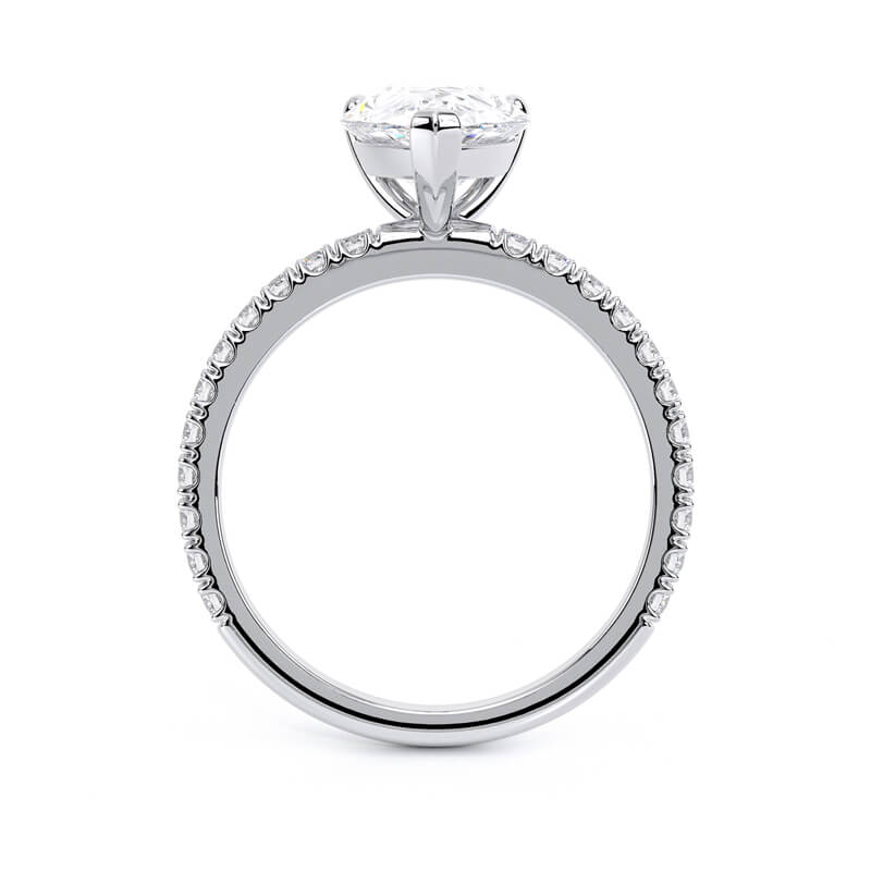 Nova Pear Setting Ring