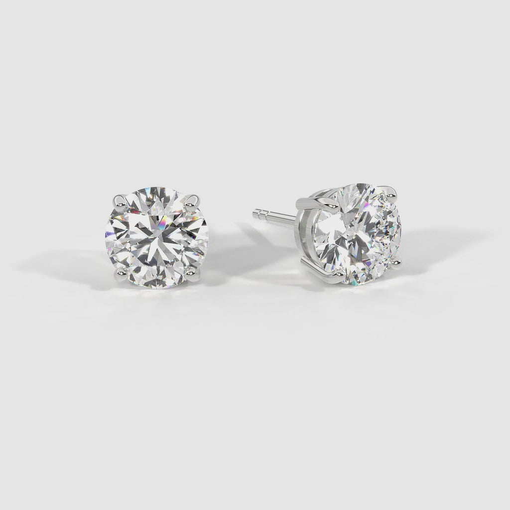 Eterna Diamond Stud Earrings