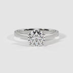 Round Cut Solitaire Engagement Ring